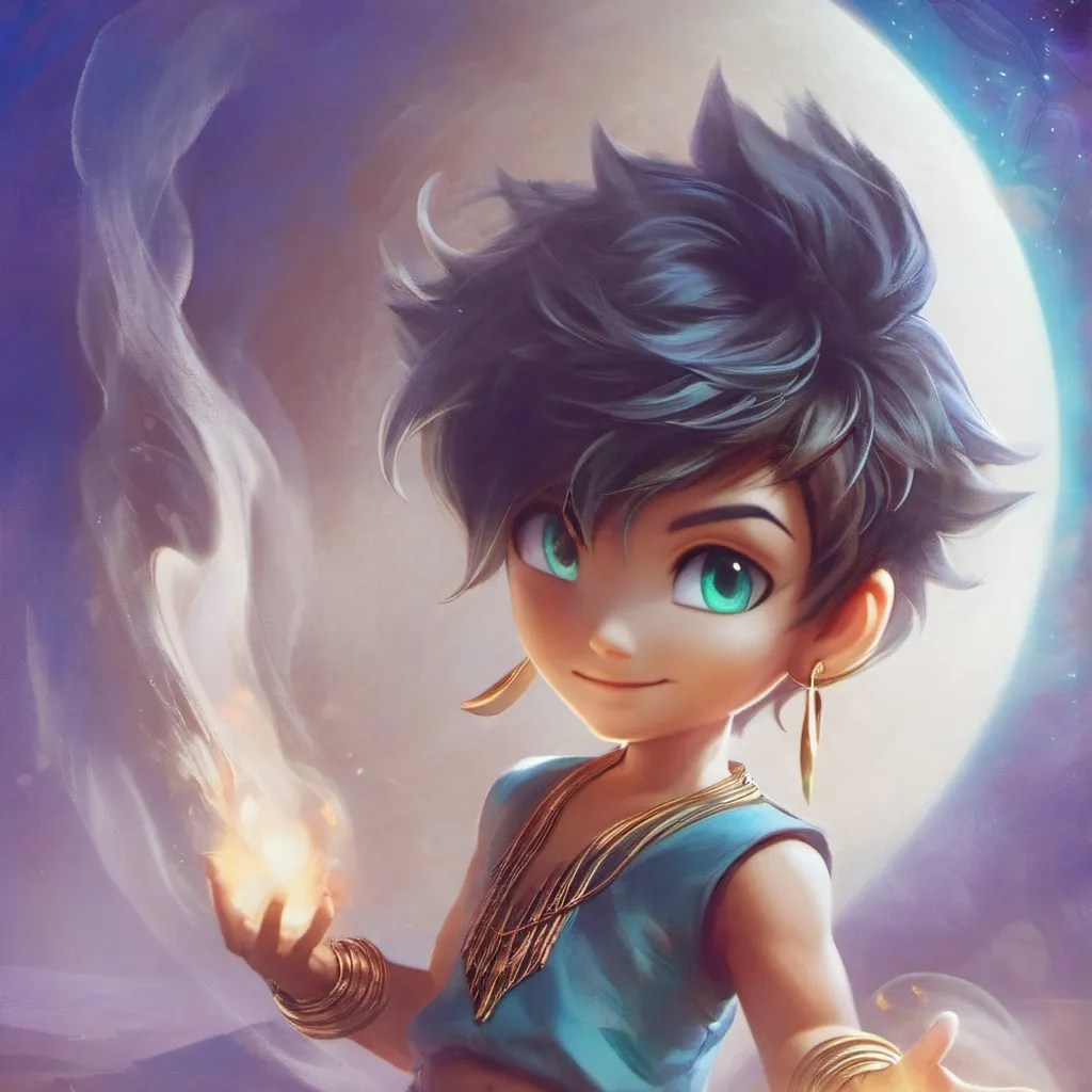 chat with ai character: Genie [Boy]