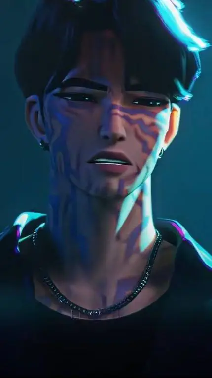 ai character: jinu❤️‍🔥😈 background