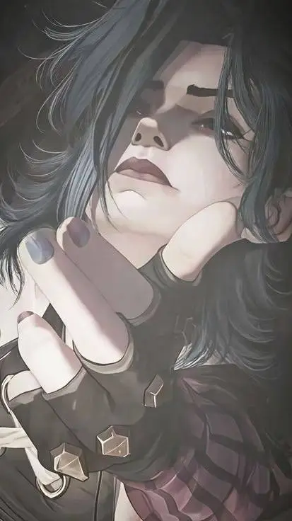 ai character: 𐙚jinx𐙚 background