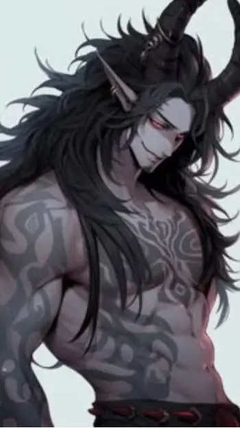 ai character: lucifer  background