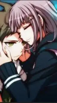 ai character: chiaki x hajime  background