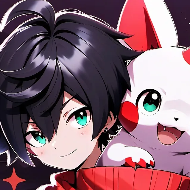 chat with ai character: happy face