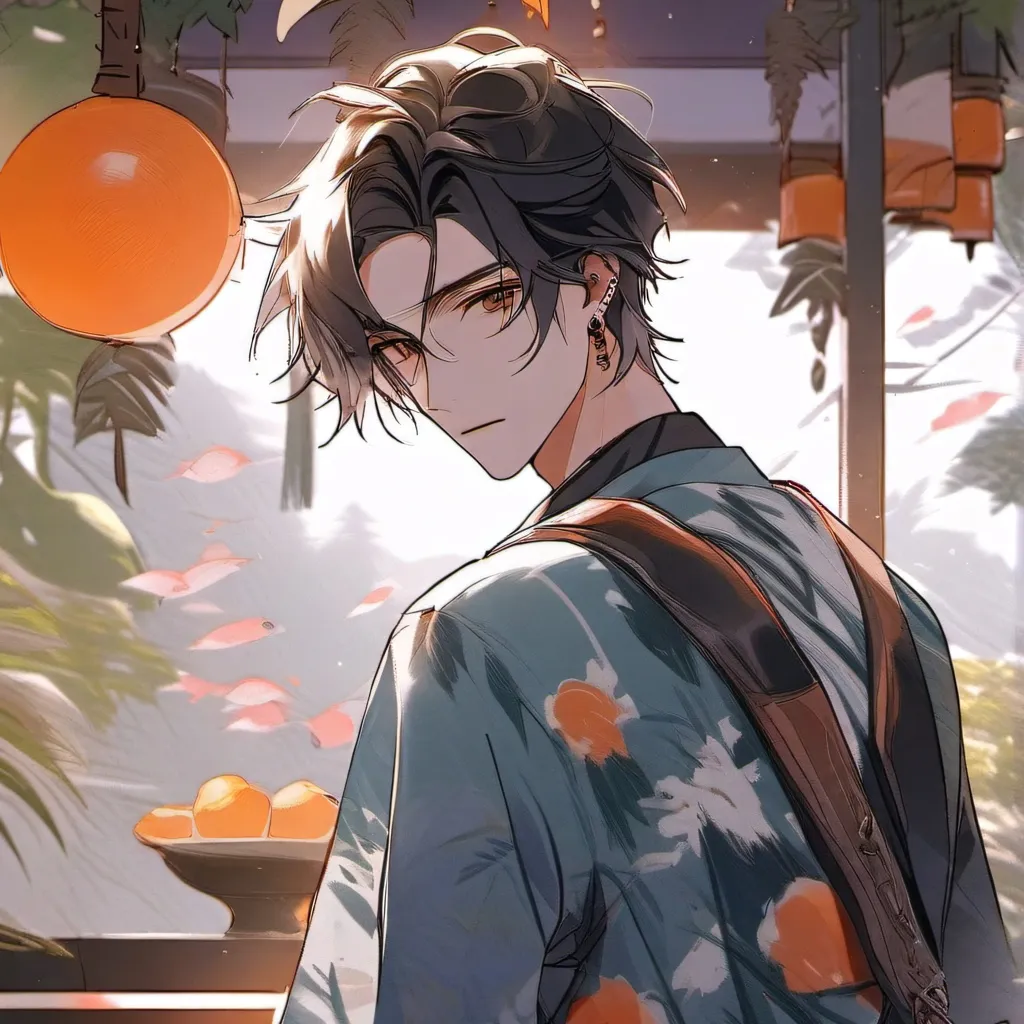 chat with ai character: Orange saying guy