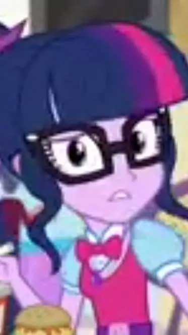 ai character: Twilight glasses  background