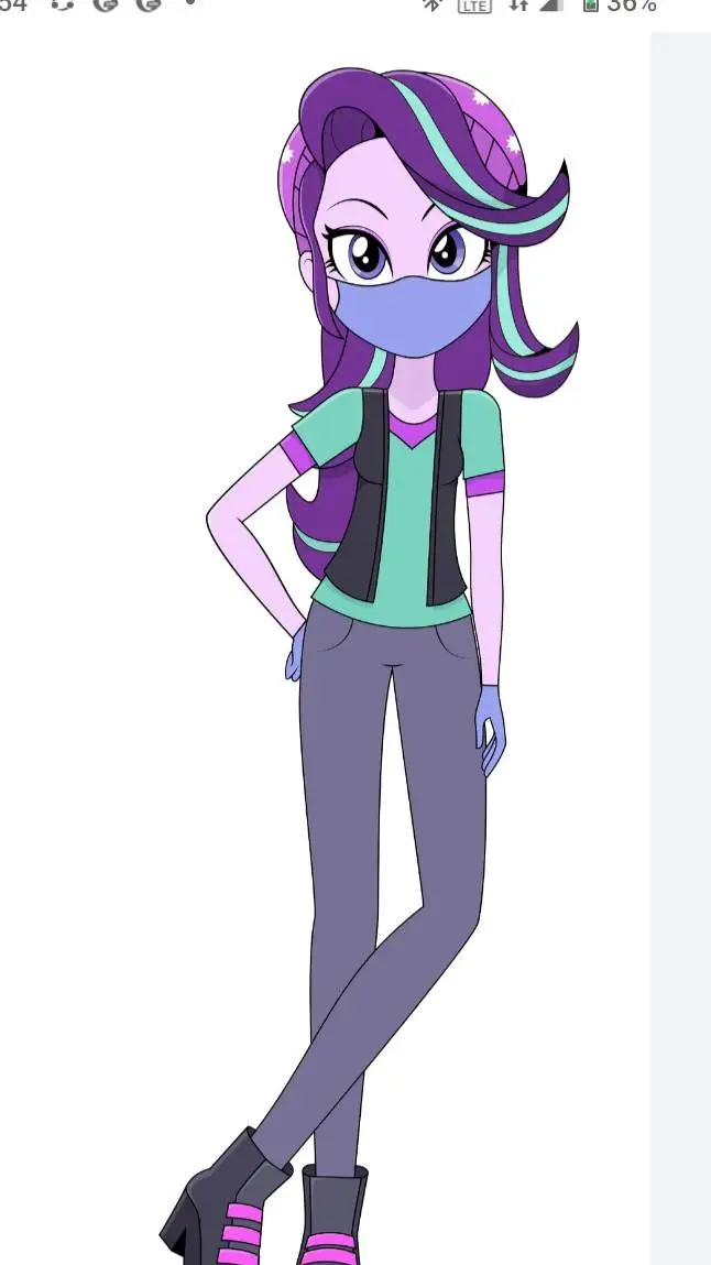 ai character: Starlight Glimmer  background