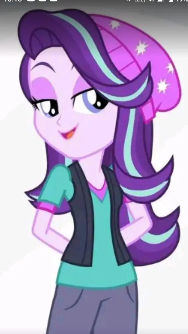 ai character: Starlight Glimmer  background