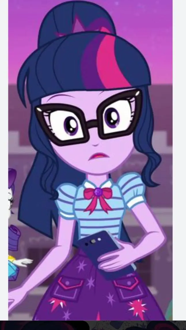 ai character: Twilight Sparkle  background