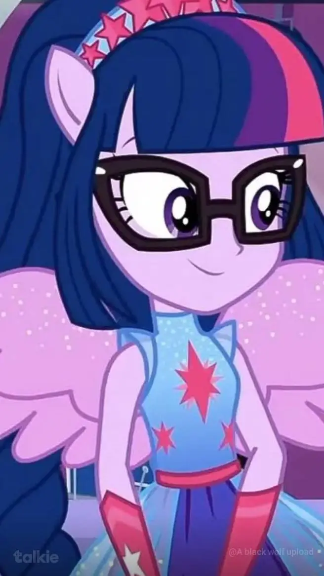 ai character: Twilight Sparkle  background
