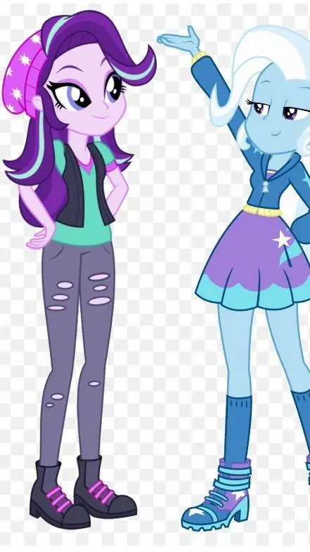 ai character: Starlight & Trixie background