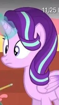 ai character: Starlight Glimmer  background