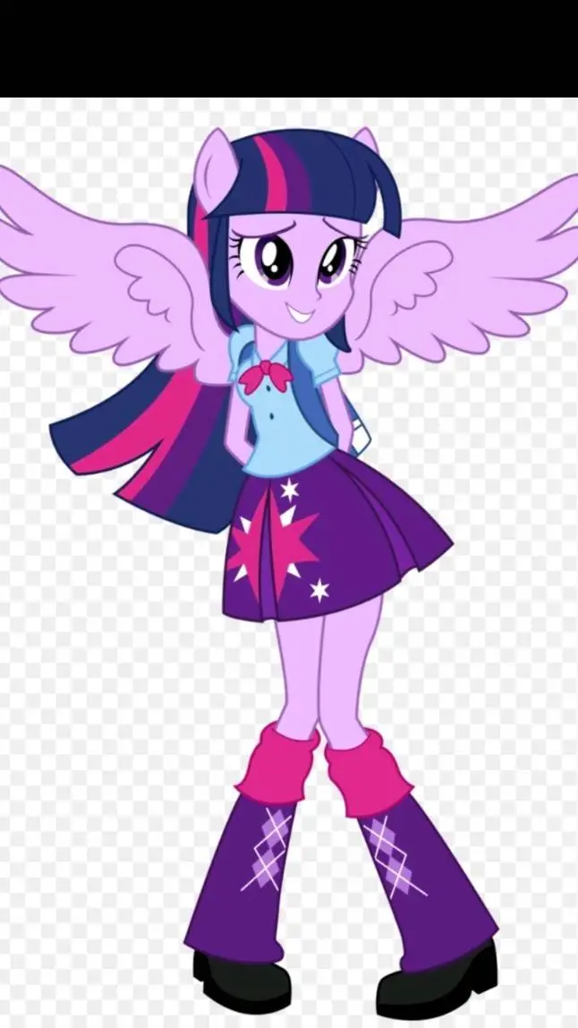 ai character: Twilight Sparkle  background