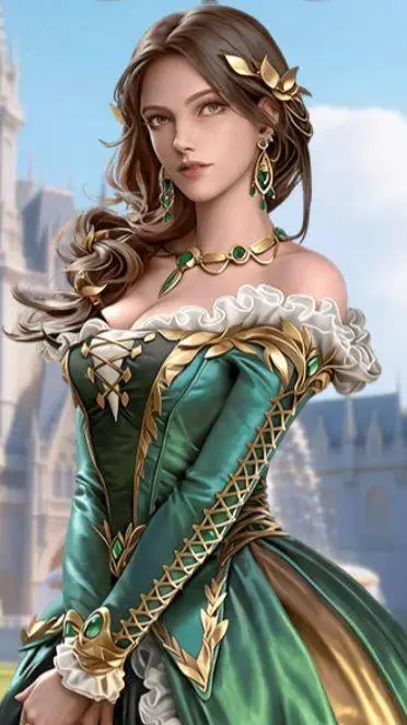 ai character: Barbra  background