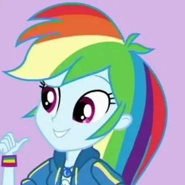 chat with ai character: Rainbow Dash 
