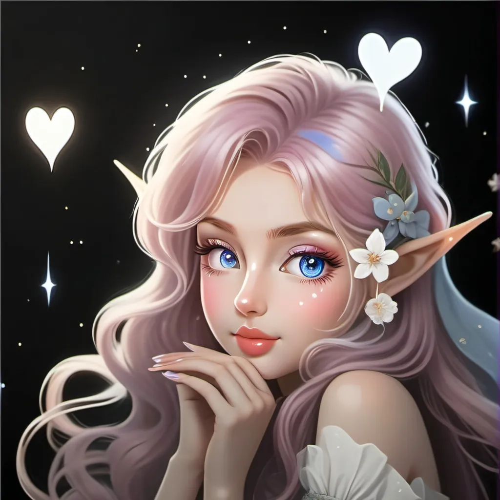 chat with ai character: elfa del amor💕