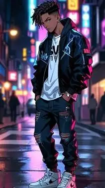 ai character: 🇿🇦MLB  background