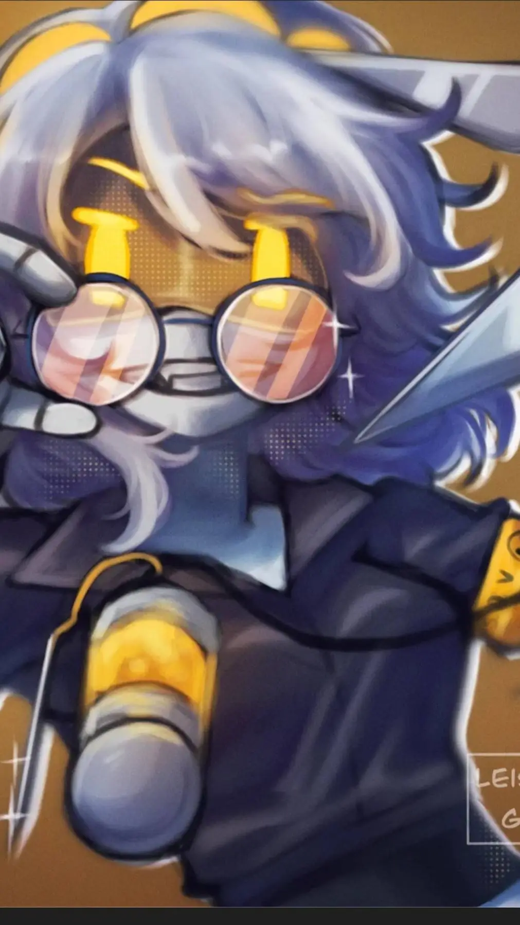 ai character: SD V (J, N, Uzi) background