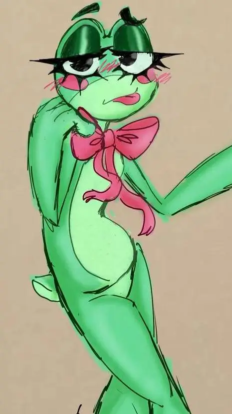 ai character: Ribbit background