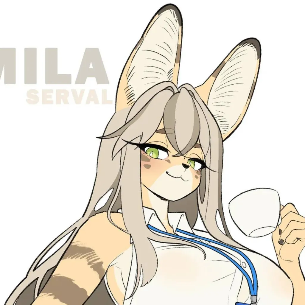 chat with ai character: Mila serval