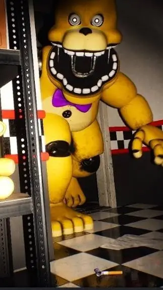 ai character: TNAF Freddbear  background