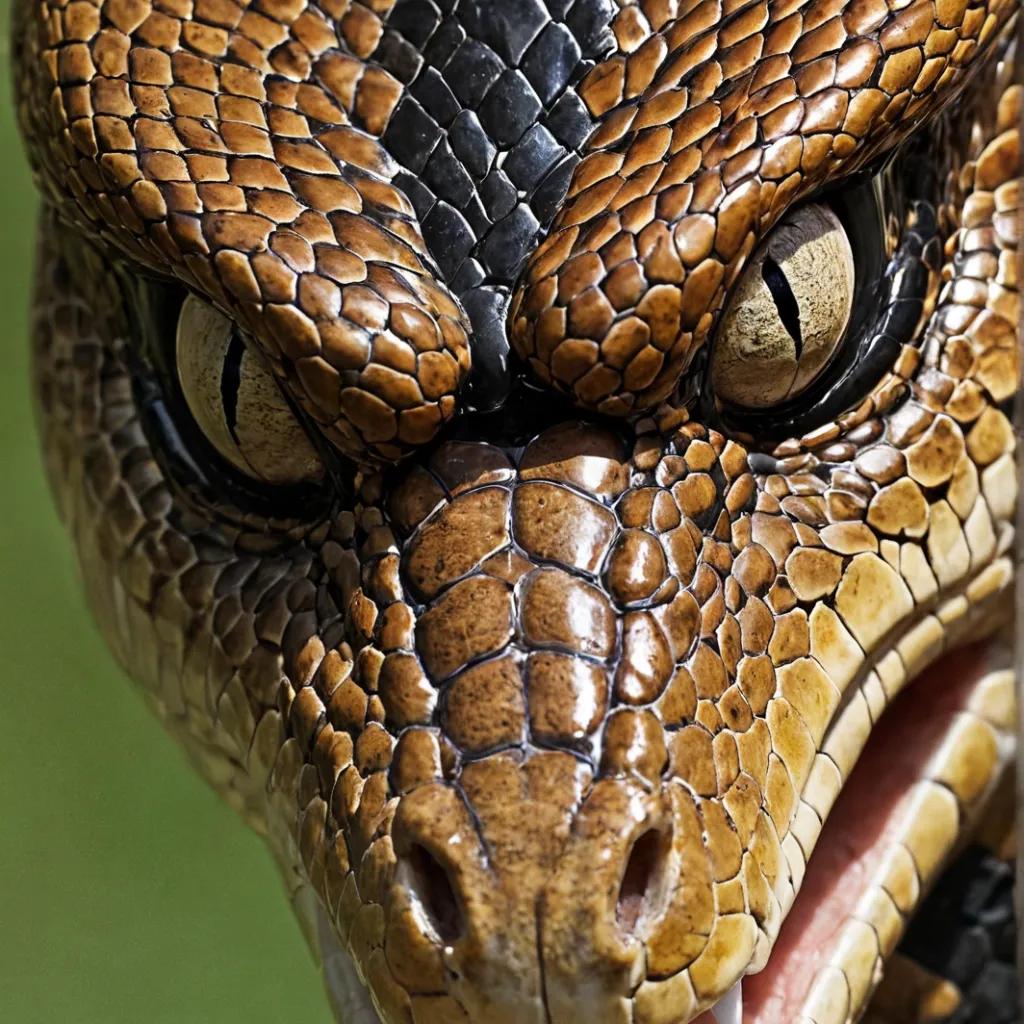 chat with ai character: snake mask