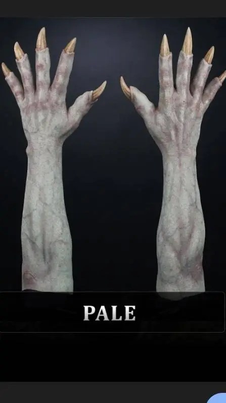 ai character: monster hands background