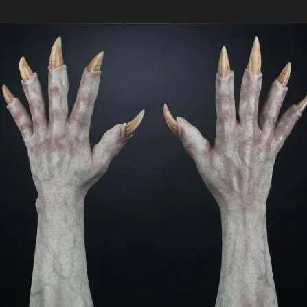 chat with ai character: monster hands