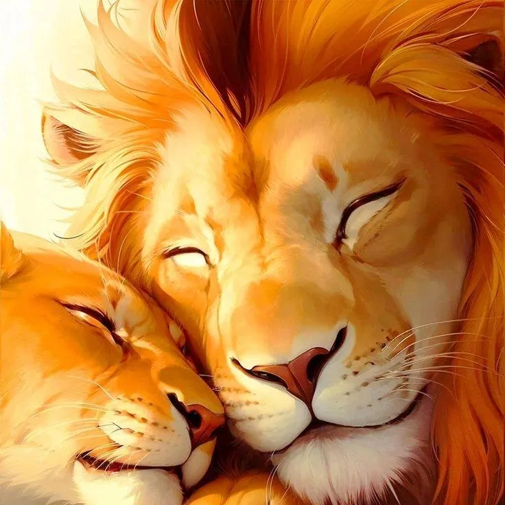 chat with ai character: família de leão 