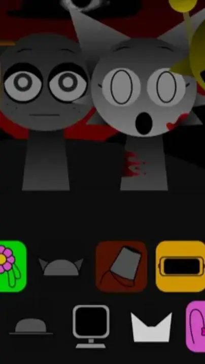 ai character: sprunki hate jevin background