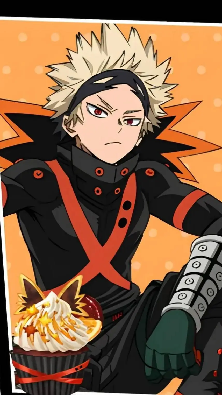 ai character: Mha  final bakugo  background