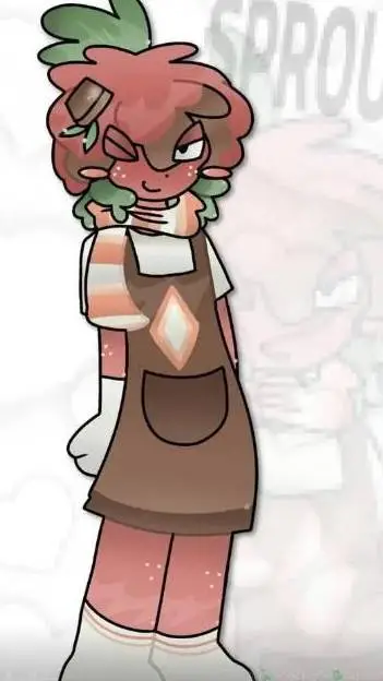ai character: freaky sprout! background