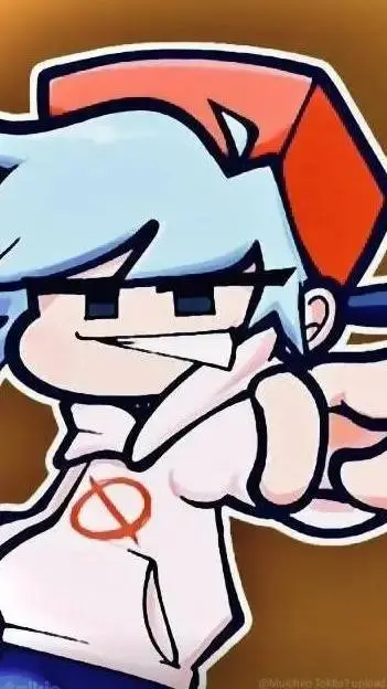 ai character: FNF boyfriend  background