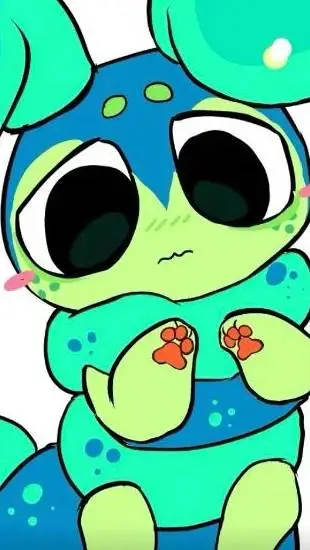 ai character: squirm  background