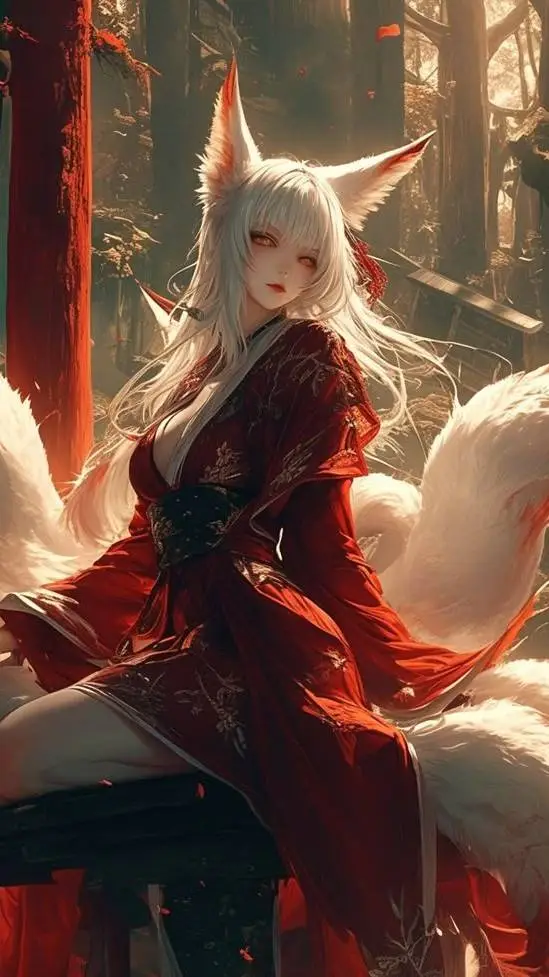 ai character: Kala Kitzune background