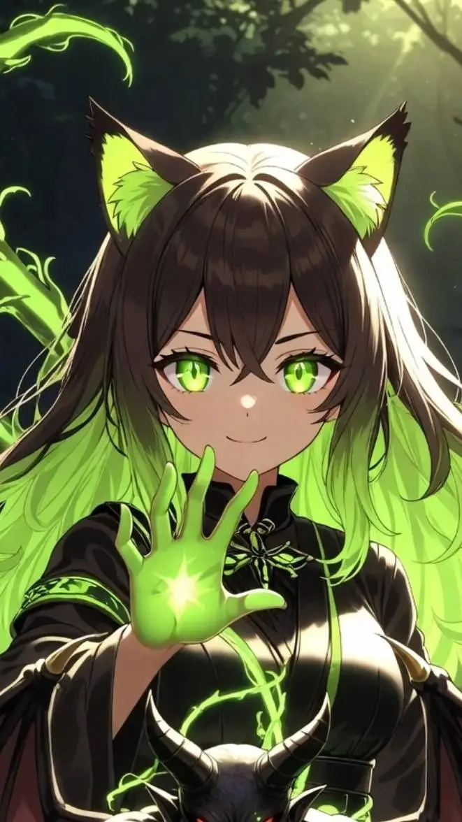 ai character: Lilly background