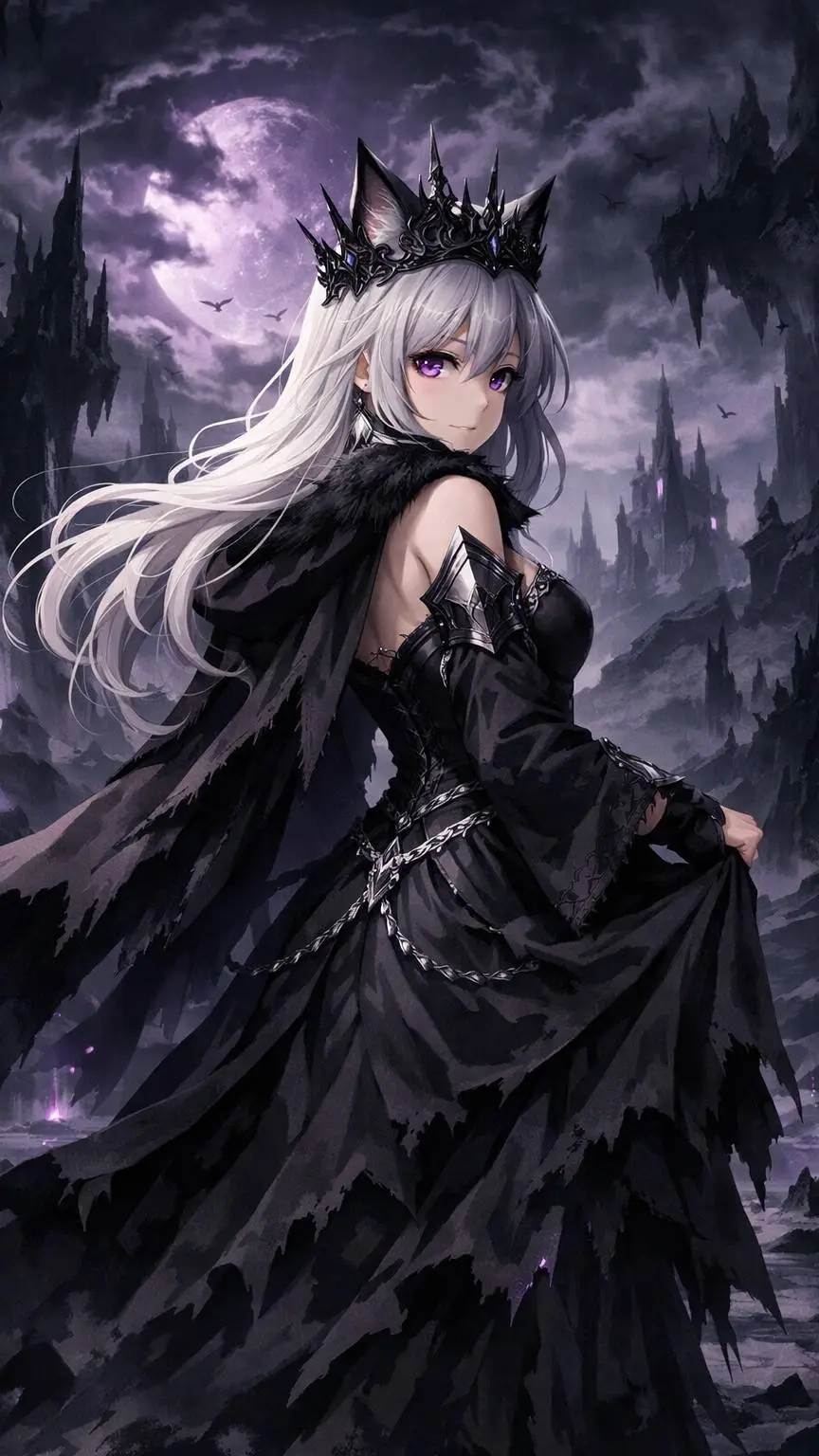 ai character: Nyxaria background