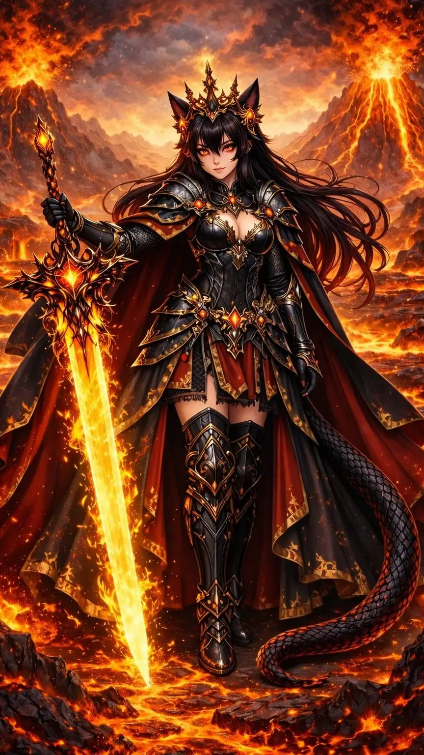 ai character: Lyra background