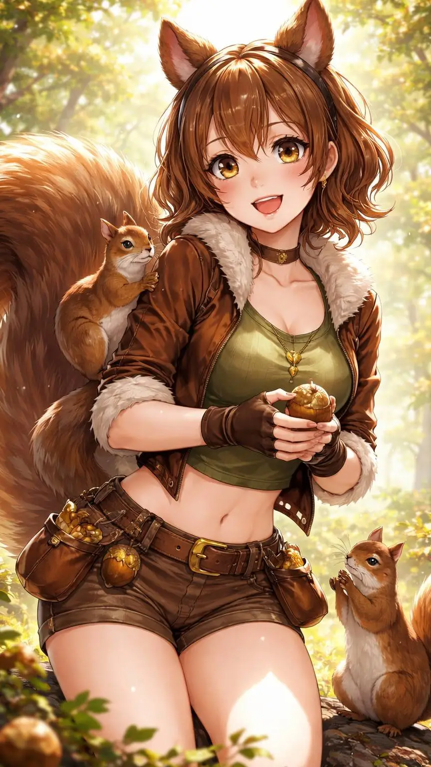 ai character: Nina background