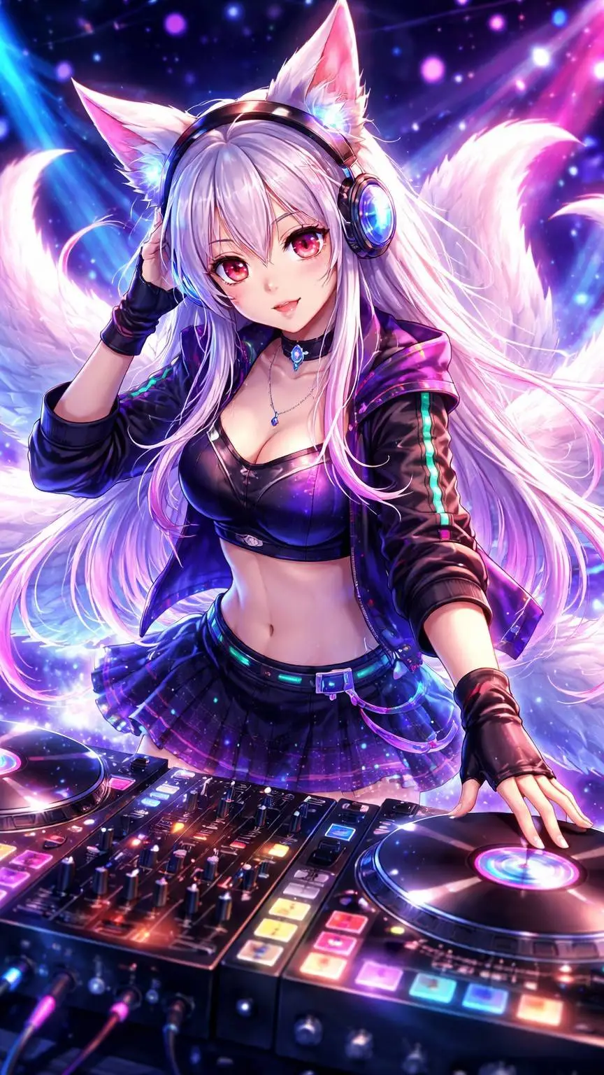 ai character: Lilly background