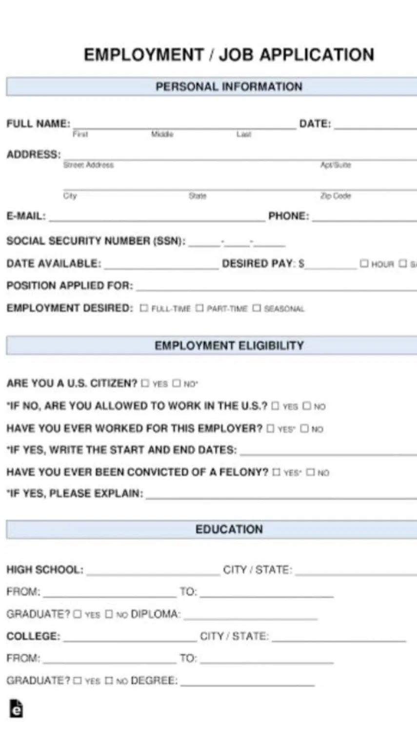 ai character: GET A JOB background