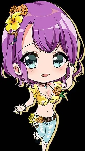 ai character: Saori Hidaka background