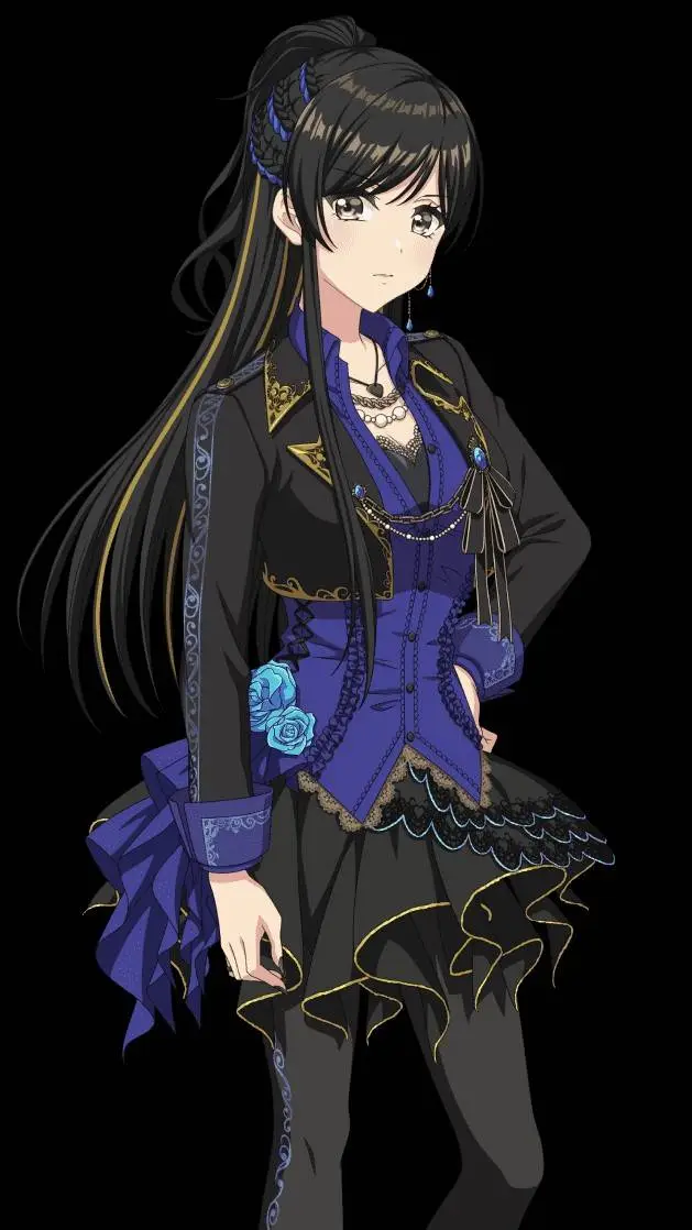 ai character: Tsubaki Aoyagi background