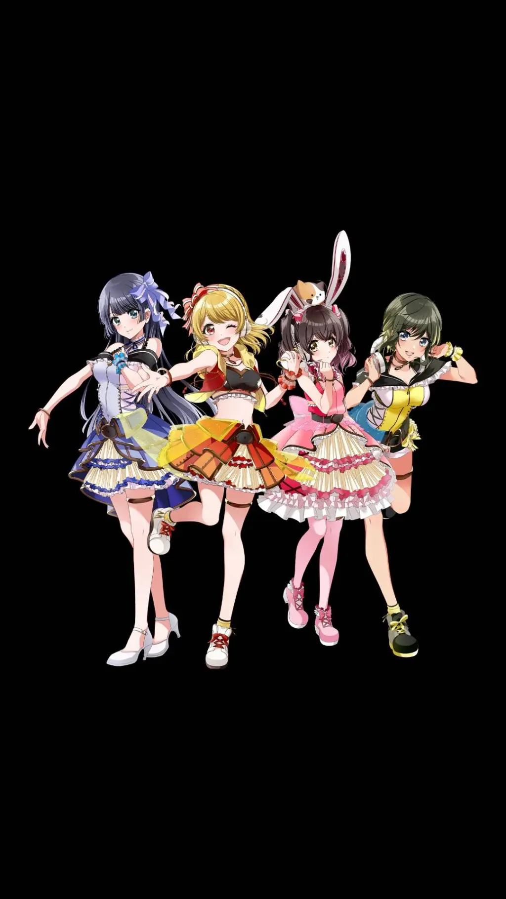 ai character: Happy Around background