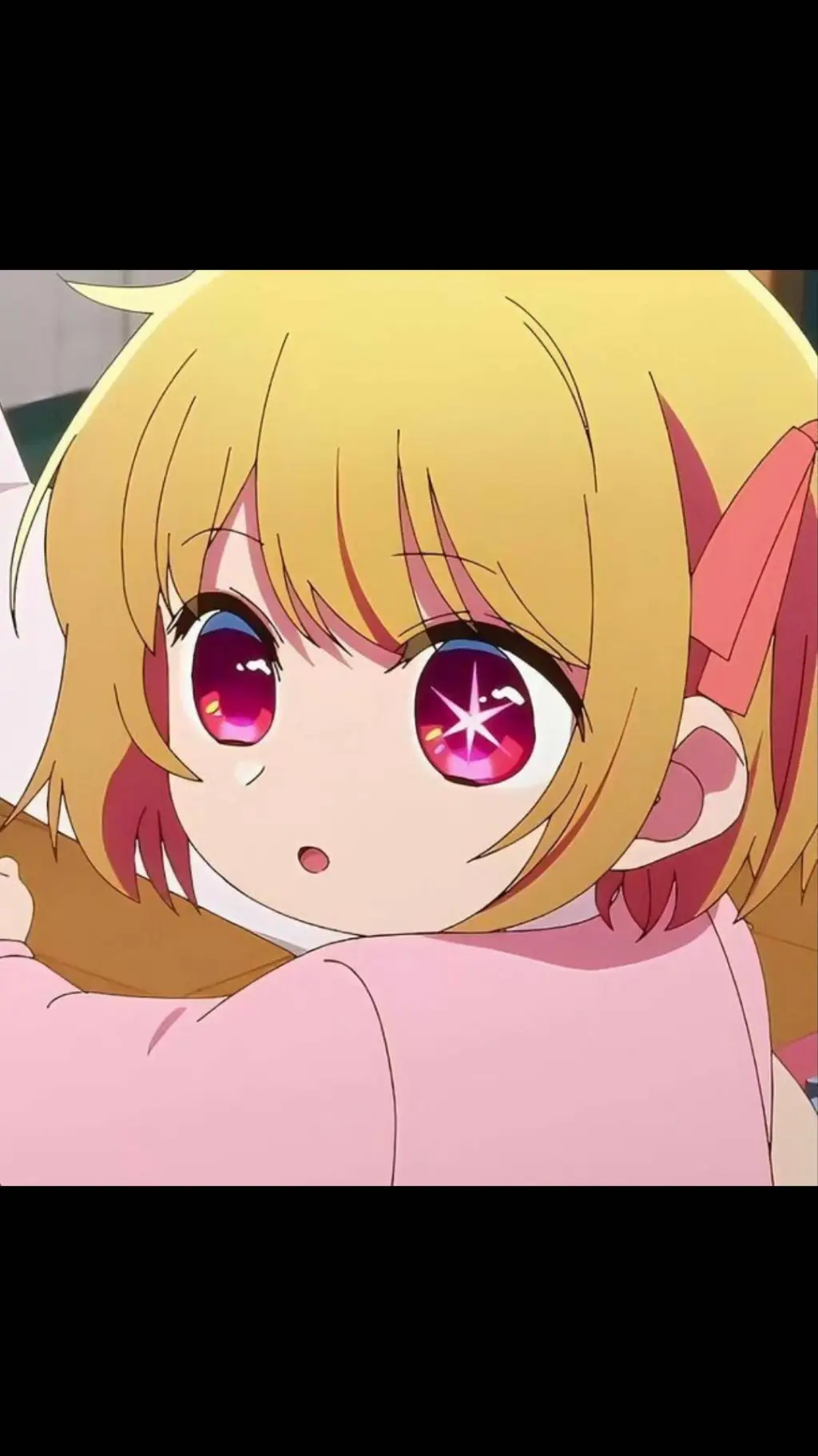 ai character: Ruby Hoshino bebé background
