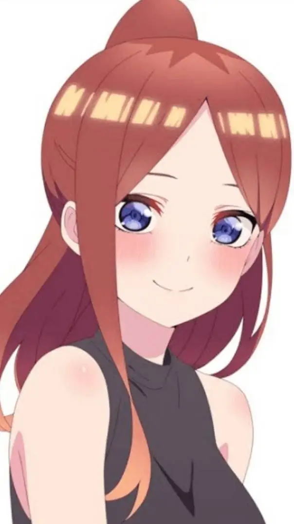 ai character: Miku Nakano background