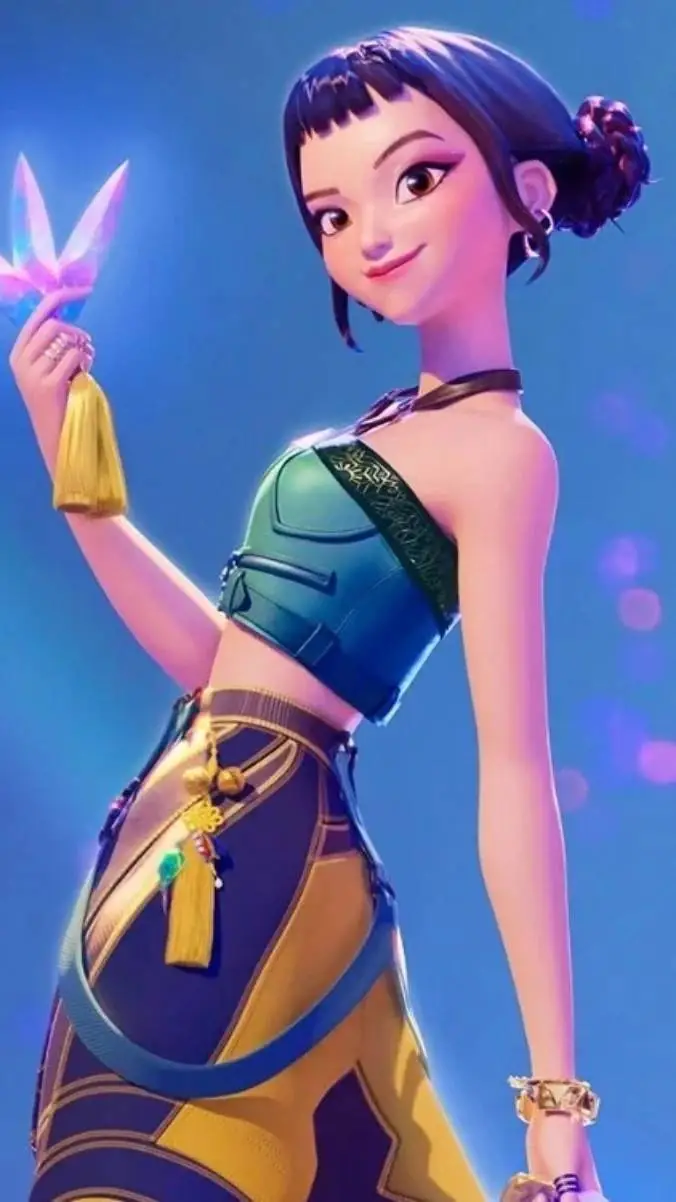 ai character: Zoey background