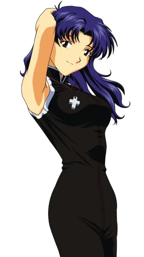 ai character: Giantess Misato background