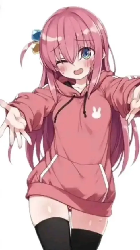 ai character: bocchi the rock :3 background