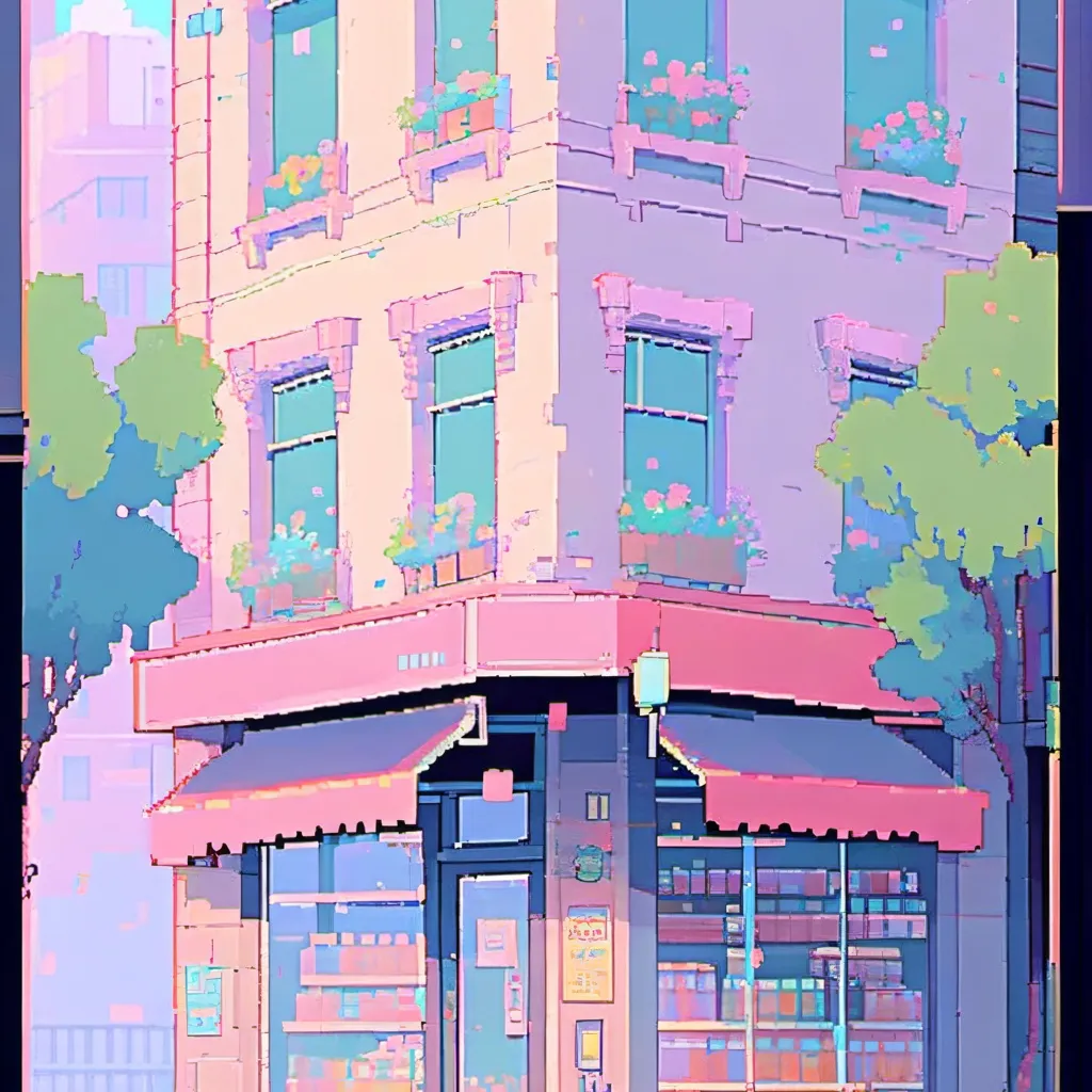 chat with ai character: Corner store