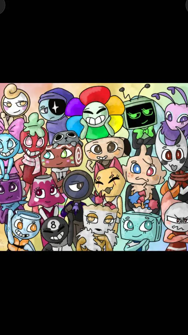 ai character: el mundo de Dandy! background