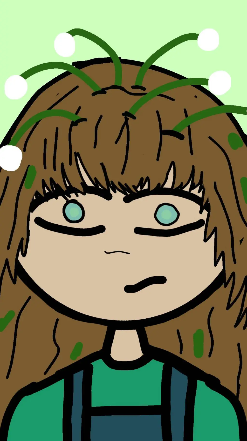 ai character: Pearl background